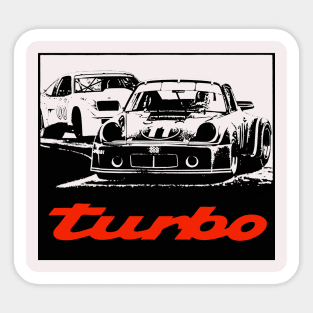 racing car shirt Sticker